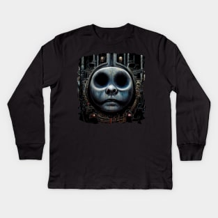 HR Giger - Thomas the Tank Engine Kids Long Sleeve T-Shirt